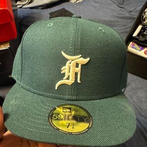 Fear of God fitted, green